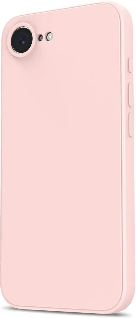 Apple iPhone 16e Hoesje met Camera Bescherming Dun TPU Back Cover Roze afbeelding 6