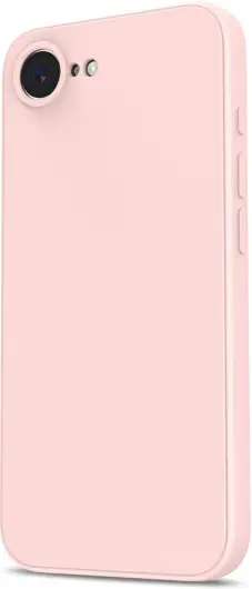 Apple iPhone 16e Hoesje met Camera Bescherming Dun TPU Back Cover Roze afbeelding 6