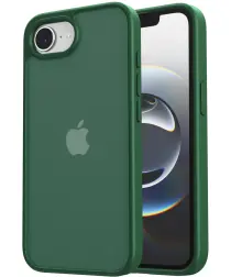 Apple iPhone 16e Hoesje Back Cover Matte Groen afbeelding