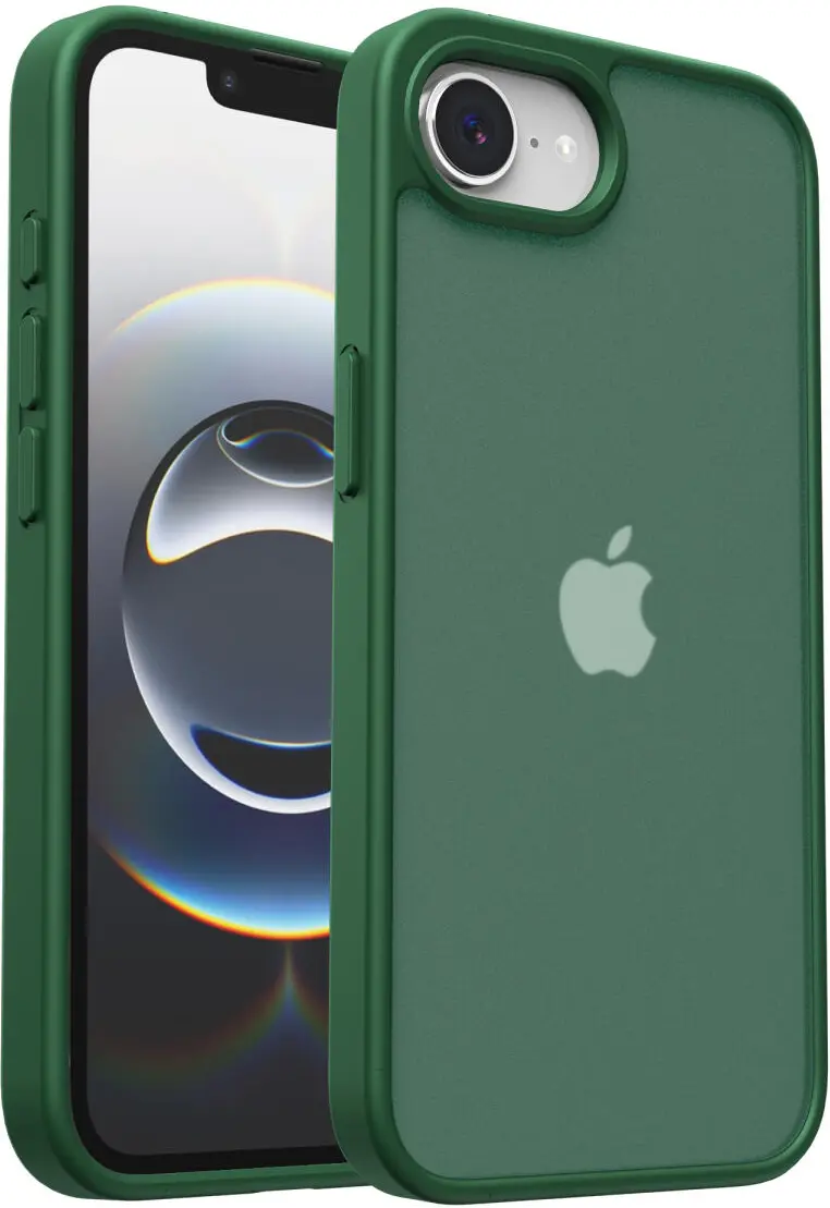 Apple iPhone 16e Hoesje Back Cover Matte Groen afbeelding 3