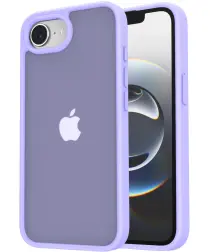 Apple iPhone 16e Hoesje Back Cover Matte Paars afbeelding