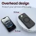 Apple iPhone 16e Hoesje Dual-Layer Hybride Back Cover met MagSafe / Qi2 Zwart afbeelding 7