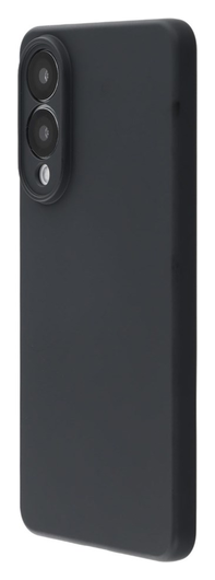 Samsung Galaxy S25 Edge Hoesje Dun TPU Back Cover Matte Zwart afbeelding 4