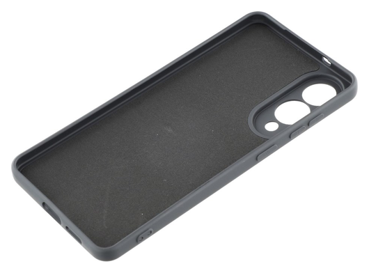 Samsung Galaxy S25 Edge Hoesje Dun TPU Back Cover Matte Zwart afbeelding 7