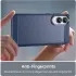 Samsung Galaxy S25 Edge Hoesje Geborsteld TPU Flexibele Back Cover Blauw afbeelding 6