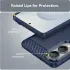 Samsung Galaxy S25 Edge Hoesje Geborsteld TPU Flexibele Back Cover Blauw afbeelding 7