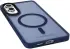 Samsung Galaxy S25 Edge Hoesje met MagSafe Back Cover Matte Blauw afbeelding 6