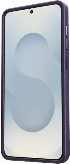 Samsung Galaxy S25 Edge Hoesje met MagSafe Back Cover Matte Paars afbeelding 7