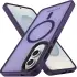 Samsung Galaxy S25 Edge Hoesje met MagSafe Back Cover Matte Paars afbeelding 2