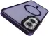 Samsung Galaxy S25 Edge Hoesje met MagSafe Back Cover Matte Paars afbeelding 4