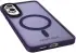 Samsung Galaxy S25 Edge Hoesje met MagSafe Back Cover Matte Paars afbeelding 5