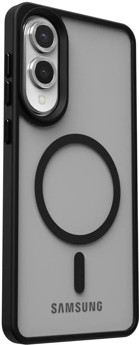 Samsung Galaxy S25 Edge Hoesje met MagSafe Back Cover Matte Zwart afbeelding 10