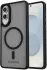 Samsung Galaxy S25 Edge Hoesje met MagSafe Back Cover Matte Zwart