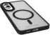 Samsung Galaxy S25 Edge Hoesje met MagSafe Back Cover Matte Zwart afbeelding 6