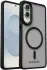 Samsung Galaxy S25 Edge Hoesje met MagSafe Back Cover Matte Zwart afbeelding 7