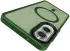 Samsung Galaxy S25 Edge Hoesje met MagSafe Back Cover Matte Groen afbeelding 5