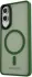 Samsung Galaxy S25 Edge Hoesje met MagSafe Back Cover Matte Groen afbeelding 9