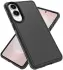 Samsung Galaxy S25 Edge Hoesje Dual-Layer Hybride met MagSafe / Qi2 Zwart afbeelding 2