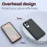 Samsung Galaxy S25 Edge Hoesje Dual-Layer Hybride met MagSafe / Qi2 Zwart afbeelding 6