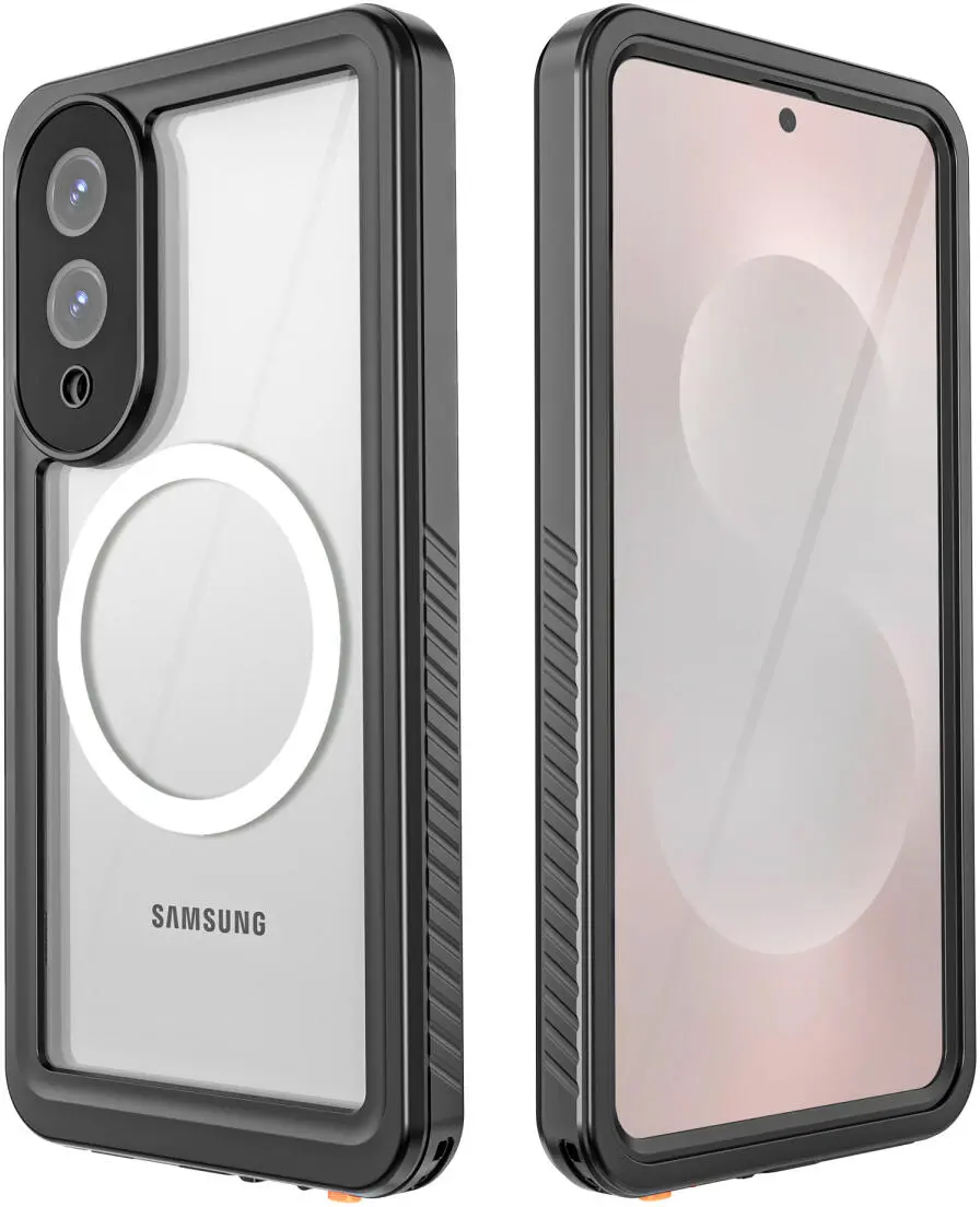 SBG Outdoor Case Samsung Galaxy S25 Edge Waterdicht met MagSafe / Qi2 Zwart afbeelding 2