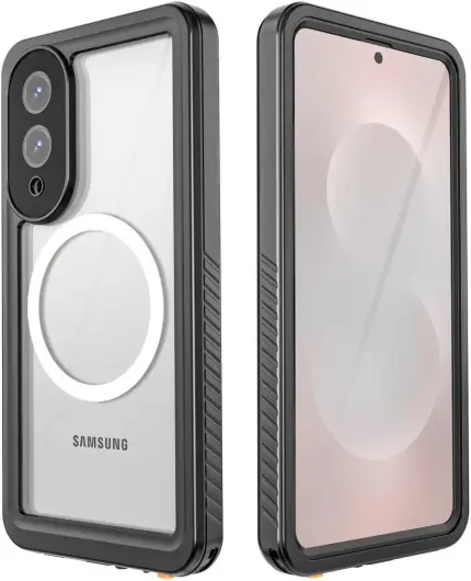 SBG Outdoor Case Samsung Galaxy S25 Edge Waterdicht met MagSafe / Qi2 Zwart afbeelding 2
