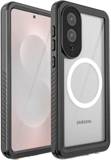 SBG Outdoor Case Samsung Galaxy S25 Edge Waterdicht met MagSafe / Qi2 Zwart afbeelding 9