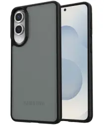 Samsung Galaxy S25 Edge Hoesje Back Cover Matte Zwart afbeelding