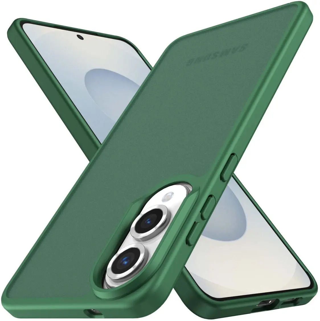 Samsung Galaxy S25 Edge Hoesje Back Cover Matte Groen afbeelding 2