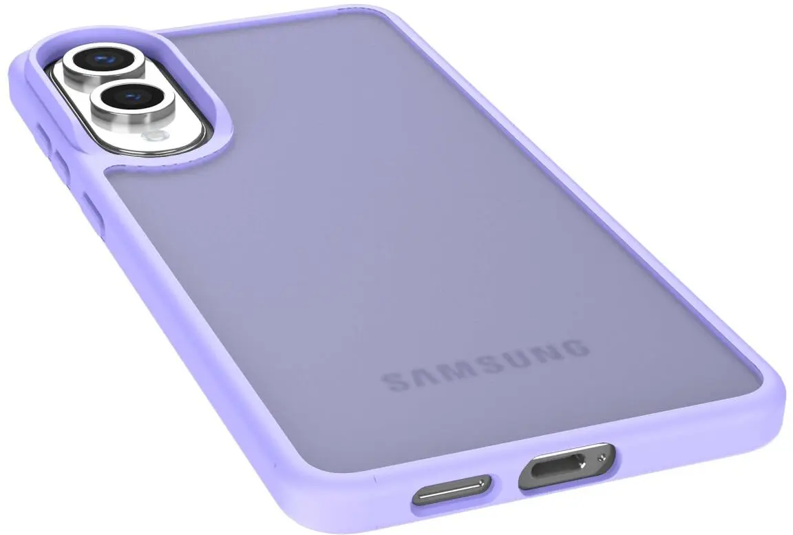 Samsung Galaxy S25 Edge Hoesje Back Cover Matte Paars afbeelding 5