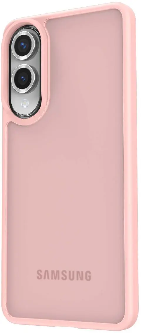 Samsung Galaxy S25 Edge Hoesje Back Cover Matte Roze afbeelding 3