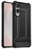 Samsung Galaxy S25 Edge Hoesje Shock Proof Hybride Back Cover Zwart afbeelding 7