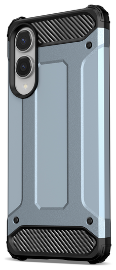Samsung Galaxy S25 Edge Hoesje Shock Proof Hybride Back Cover Blauw afbeelding 7