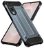Samsung Galaxy S25 Edge Hoesje Shock Proof Hybride Back Cover Blauw afbeelding 1