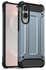 Samsung Galaxy S25 Edge Hoesje Shock Proof Hybride Back Cover Blauw afbeelding 2