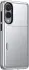 Samsung Galaxy S25 Edge Hoesje met Slider Kaarthouder Back Cover Grijs afbeelding 9