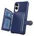 Samsung Galaxy S25 Edge Hoesje 3-in-1 Pasjes Portemonnee Back Cover Blauw afbeelding 2