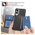 Samsung Galaxy S25 Edge Hoesje 3-in-1 Pasjes Portemonnee Back Cover Zwart afbeelding 3