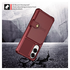 Samsung Galaxy S25 Edge Hoesje 3-in-1 Pasjes Portemonnee Back Cover Rood afbeelding 4