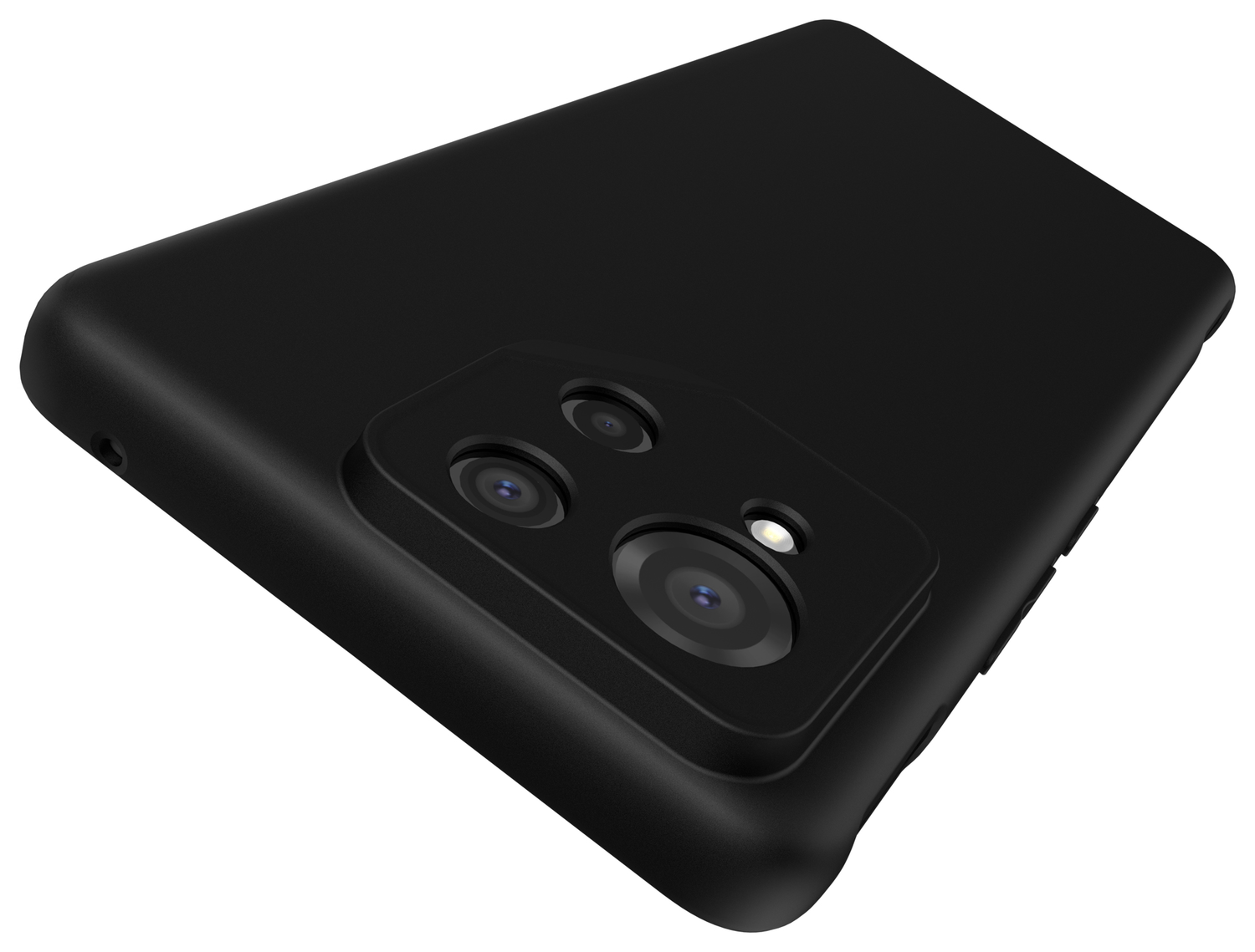 Asus ROG Phone 9 / 9 Pro Hoesje Dun TPU Back Cover Matte Zwart afbeelding 4