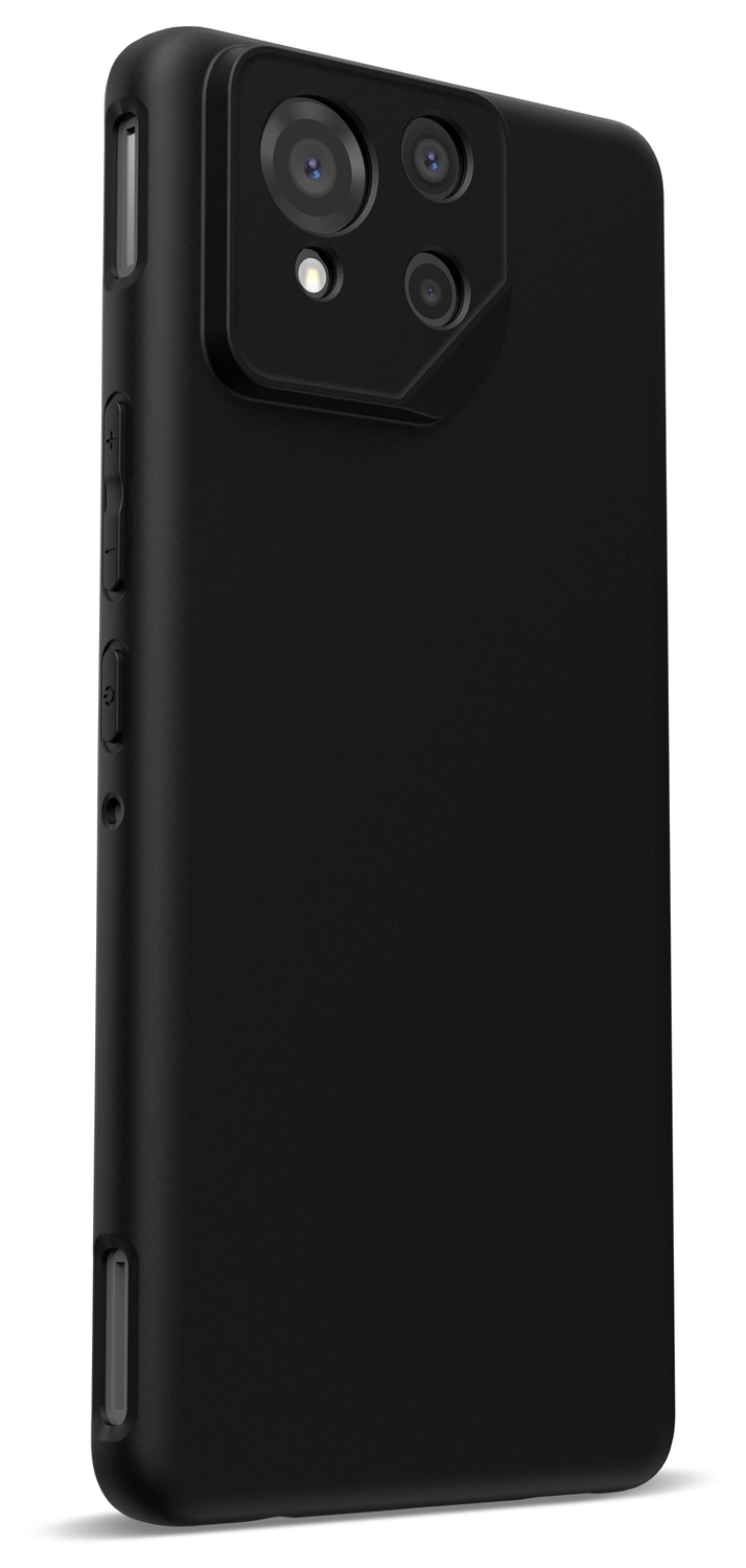 Asus ROG Phone 9 / 9 Pro Hoesje Dun TPU Back Cover Matte Zwart afbeelding 6