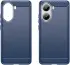 Xiaomi Poco X7 Pro Hoesje Geborsteld TPU Flexibele Back Cover Blauw afbeelding 2