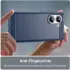 Xiaomi Poco X7 Pro Hoesje Geborsteld TPU Flexibele Back Cover Blauw afbeelding 6