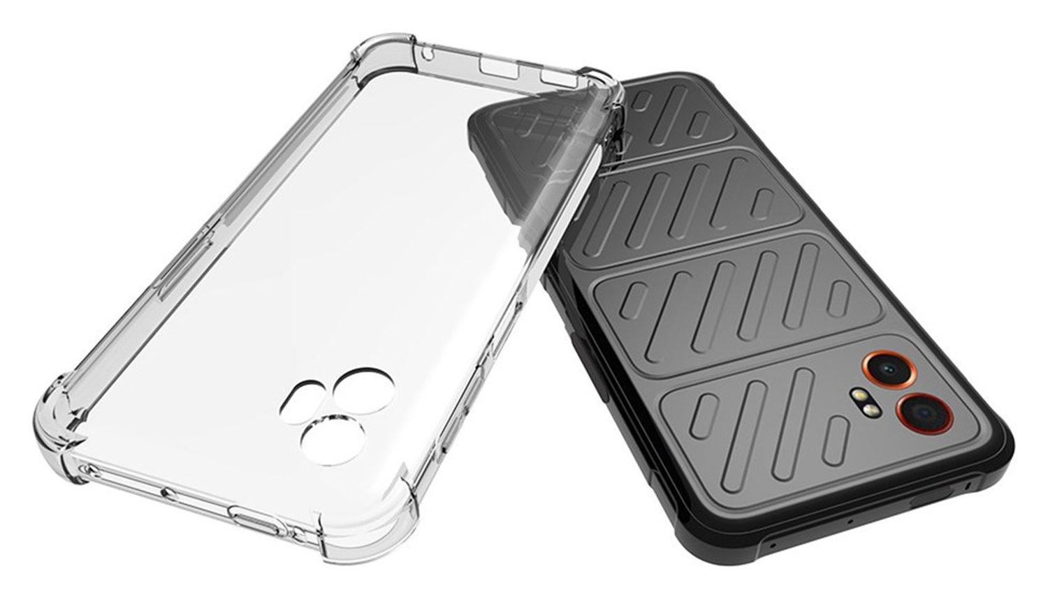 Samsung Galaxy Xcover 7 Pro Hoesje Schokbestendig en Dun TPU Transparant afbeelding 2