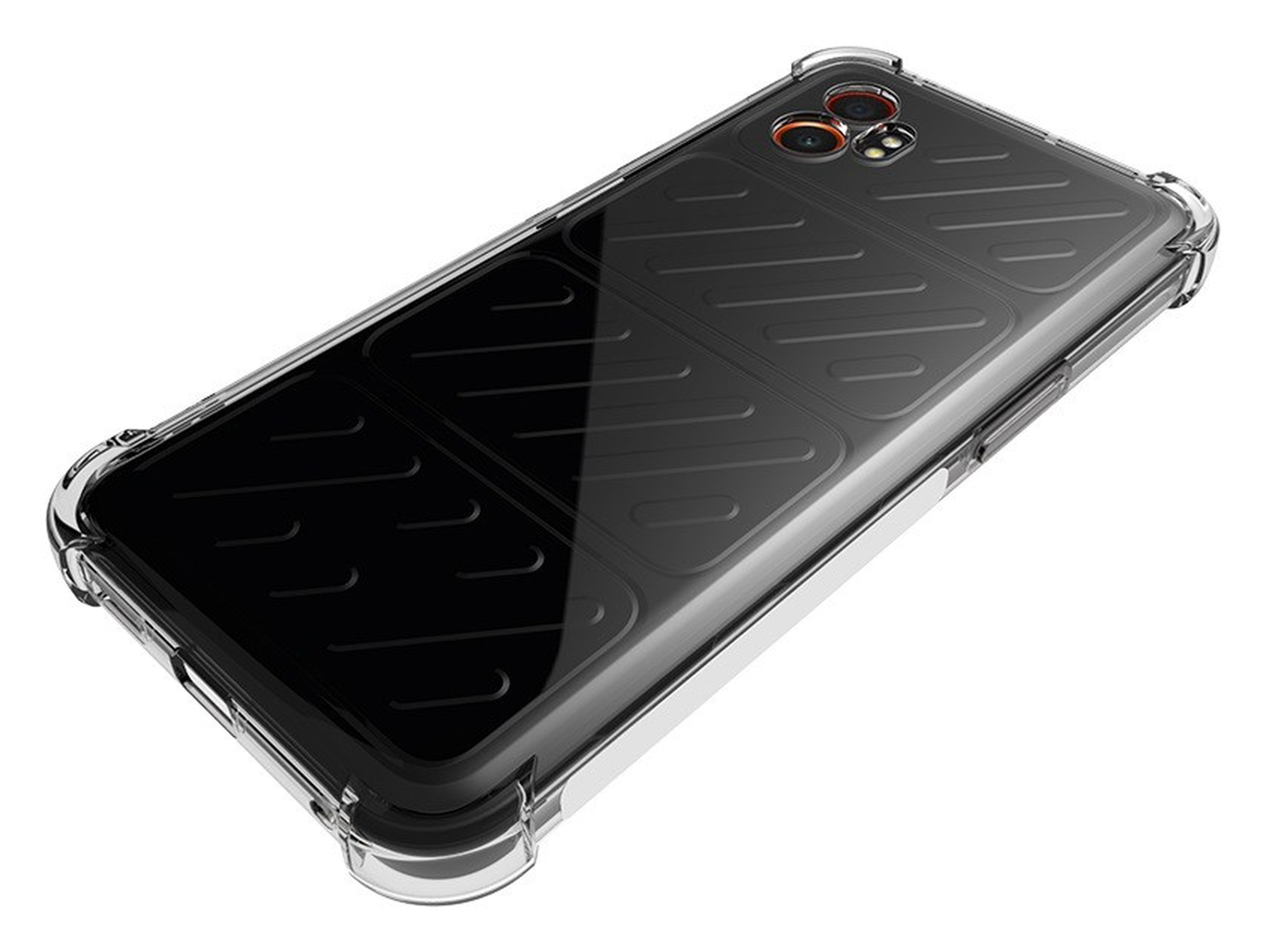 Samsung Galaxy Xcover 7 Pro Hoesje Schokbestendig en Dun TPU Transparant afbeelding 5