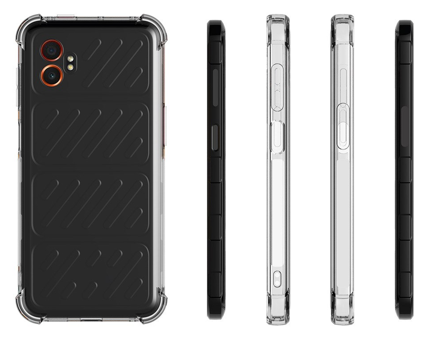 Samsung Galaxy Xcover 7 Pro Hoesje Schokbestendig en Dun TPU Transparant afbeelding 6