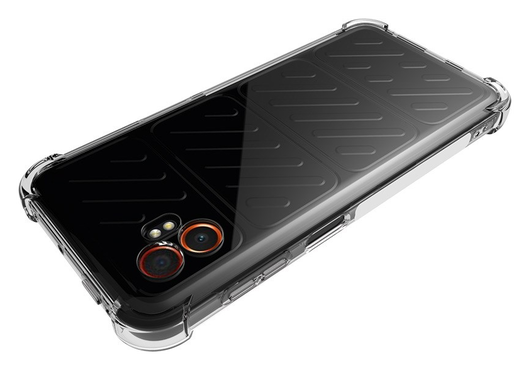 Samsung Galaxy Xcover 7 Pro Hoesje Schokbestendig en Dun TPU Transparant afbeelding 4