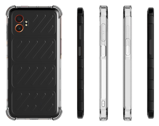 Samsung Galaxy Xcover 7 Pro Hoesje Schokbestendig en Dun TPU Transparant afbeelding 6