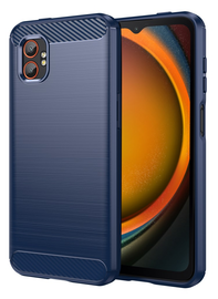 Samsung Galaxy Xcover 7 Pro Hoesje Geborsteld TPU Flexibele Back Cover Blauw afbeelding