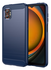 Samsung Galaxy Xcover 7 Pro Hoesje Geborsteld TPU Flexibele Back Cover Blauw