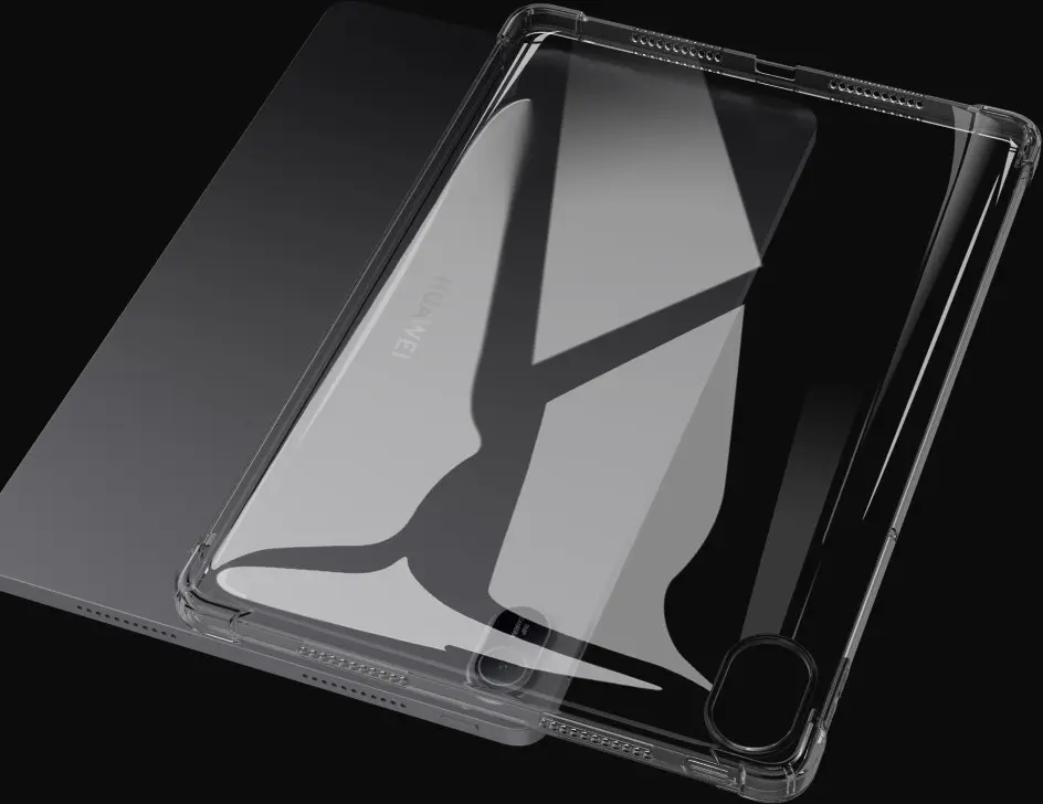 Huawei MatePad SE 11 Hoes Schokbestendige TPU Back Cover Transparant afbeelding 4